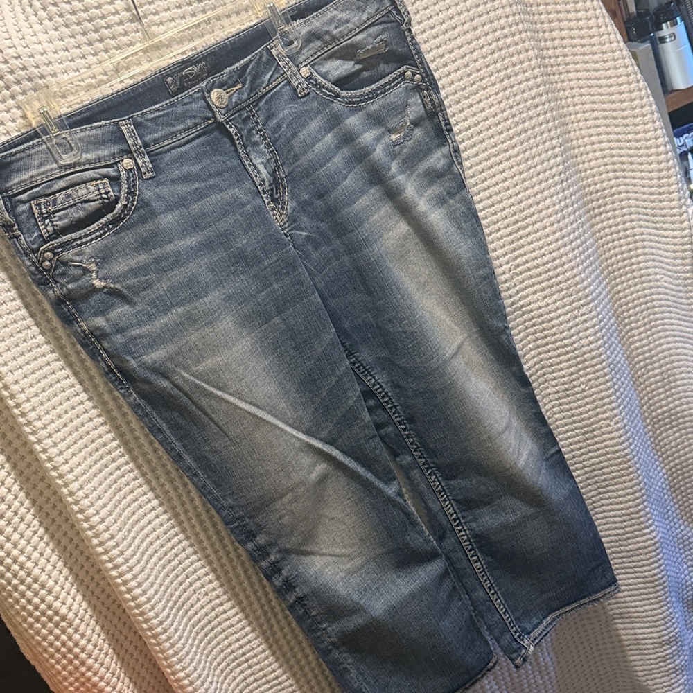 Silver Jeans Co. Cropped Bootcut Jean